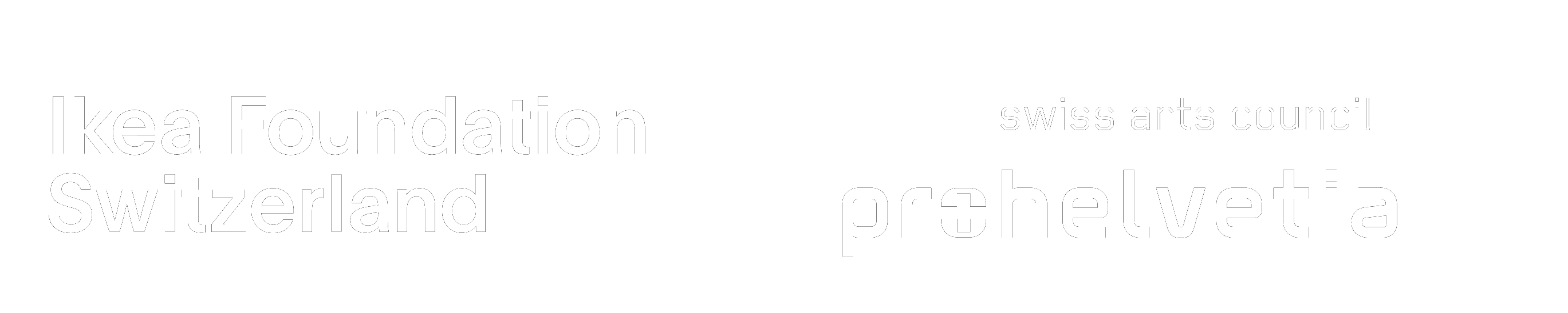 Sponsors: Ikea Foundation Switzerland and Pro Helvetia